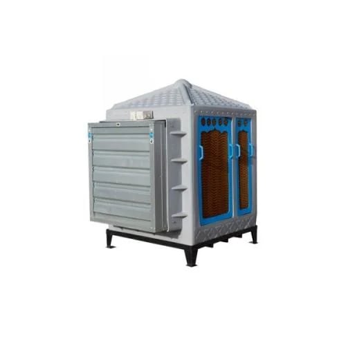 Small desert air conditioner with base and wheels