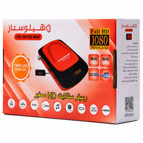 ريسفير 2 عدسة مني من شركة نجم هليو