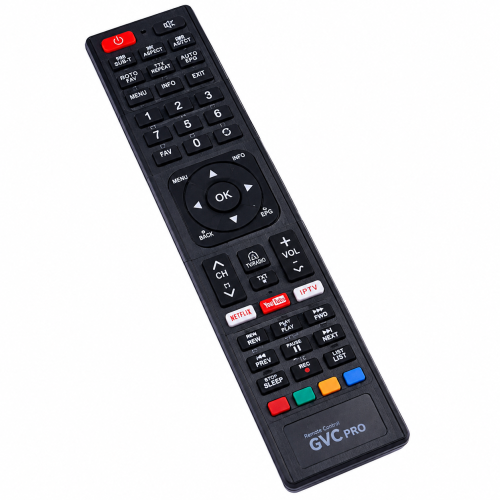 ريموت (GVC PRO) (TELEZONE) (DAN SAT) - شاشة