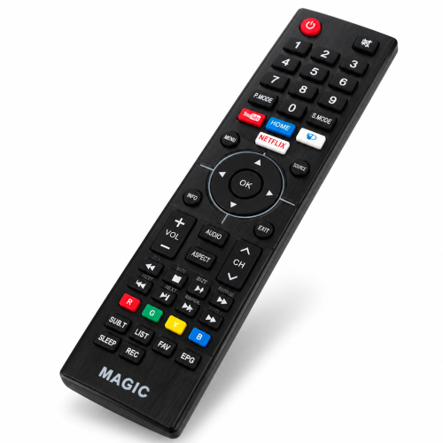 ريموت كنترول MAGIC ماجيك مع أزرار YouTube وNetflix