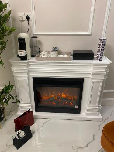 مدفأة ديكور عصريه