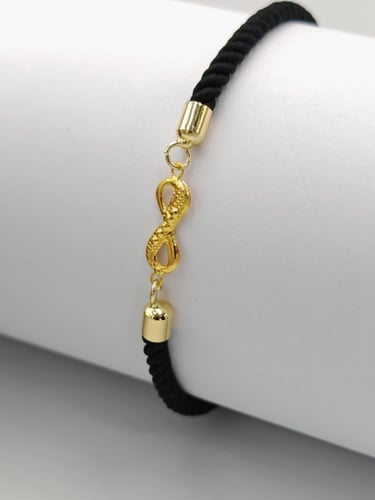Rope With Gold 18k - إسوارة ذهب عيار 18 خيط
