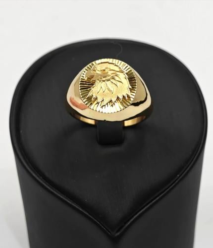 خاتم ذهب عيار - 18K Gold Ring