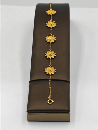 سوار ذهب عيار 21 – 21K Gold Bracelet