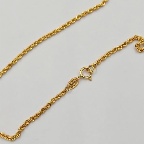 Necklace 21k Gold - عقد ذهب عيار 21