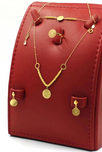 طقم ذهب عيار 21 - 21K Gold set