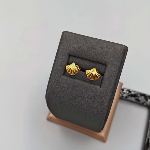 حلق ذهب عيار 21 - 21K Gold Earrings