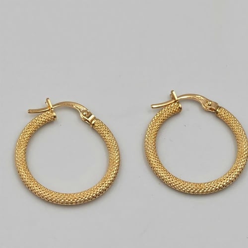 Earring 18K Gold - حلق عيار 18