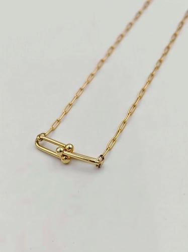 Tiffany Necklace 18K Gold