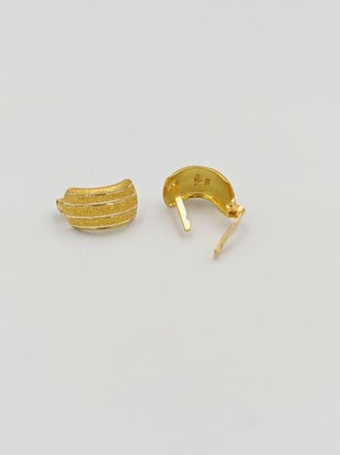 Earring 18K Gold - حلق عيار 18