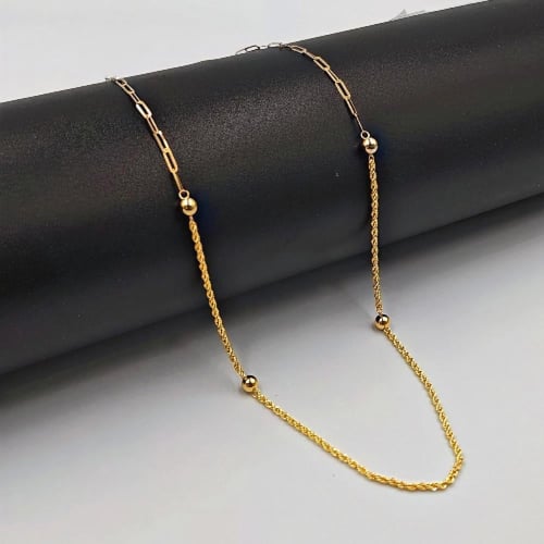 عقد ذهب عيار 18 - 18K Necklace