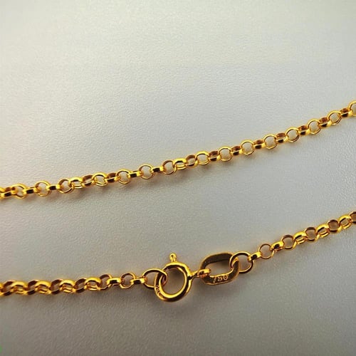 18k Necklace Heart Shape - عقد ذهب عيار 18