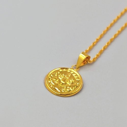 18K Gold Necklace - عقد ذهب عيار 18