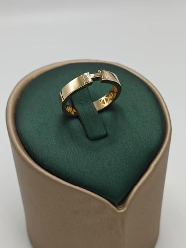 Ring 18k Gold - خاتم عيار 18