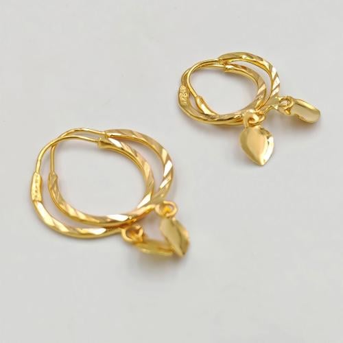 Earring 22k gold - حلق ذهب عيار 22