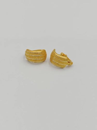 Earring 18K Gold - حلق عيار 18