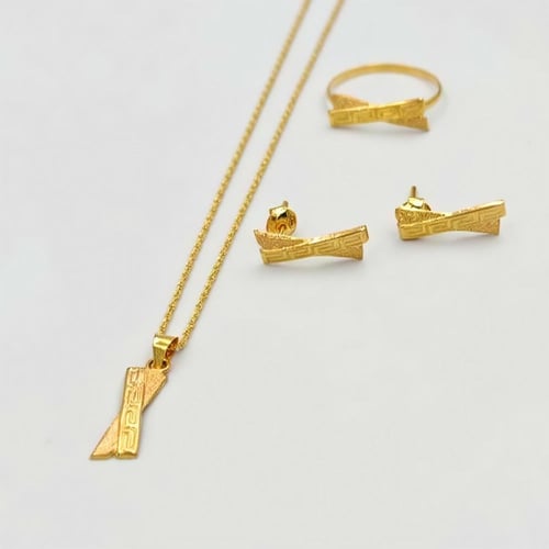 Set 18k Gold - طقم ذهب عيار 18