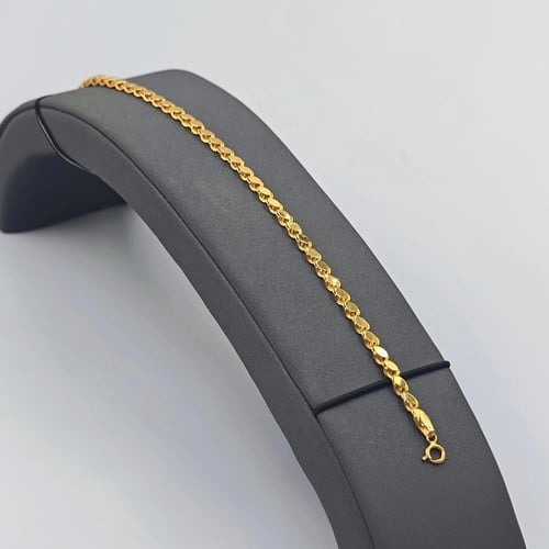 18K Gold Bracelet - إسوارة ذهب عيار 18
