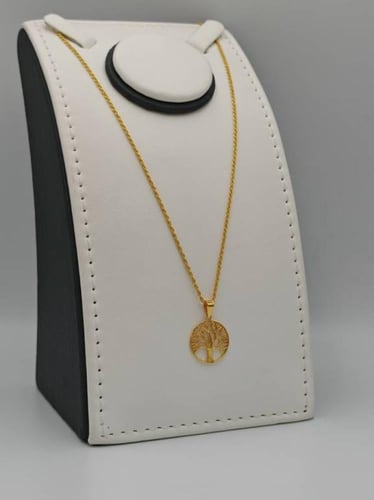 Tree Necklace 21K Gold