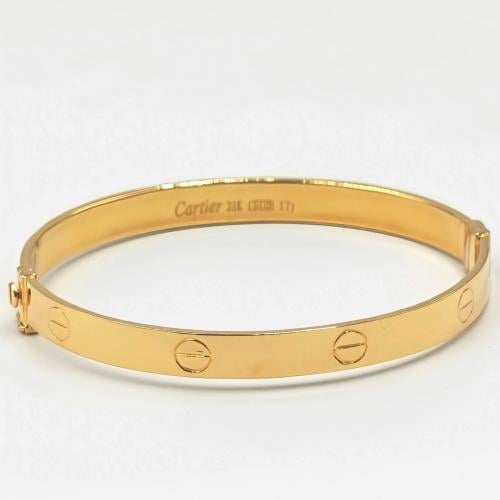 21k Gold Cartier Bangle - اسوارة ذهب كارتير عيار 2...