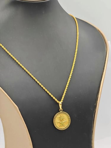 Necklace 18k Gold - عقد عيار 18
