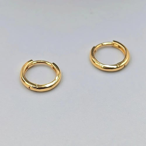 حلق ذهب عيار 18 - 18K Gold Earrings