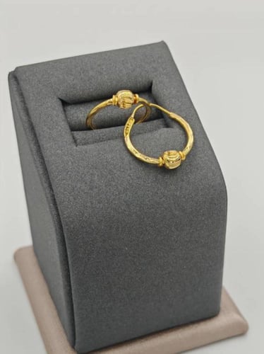 حلق ذهب عيار 22