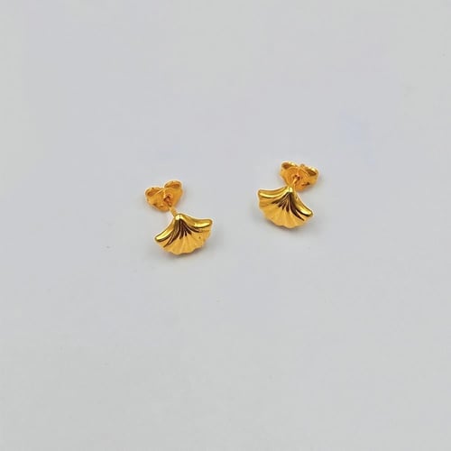 حلق ذهب عيار 21 - 21K Gold Earrings