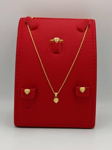 Set 18k Gold - عقد ذهب عيار 18