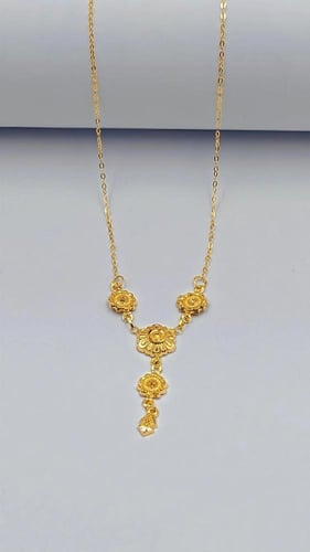 21k Necklace - عقد كرسي جابر عيار 21