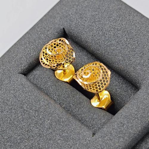 حلق عيار 21 - 21K Earrings