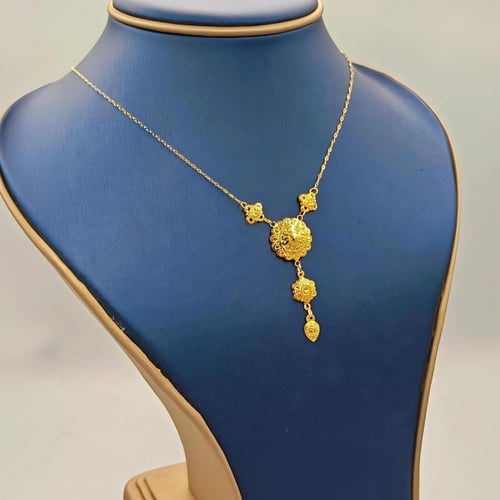 21k Necklace - عقد كرسي جابر عيار 21