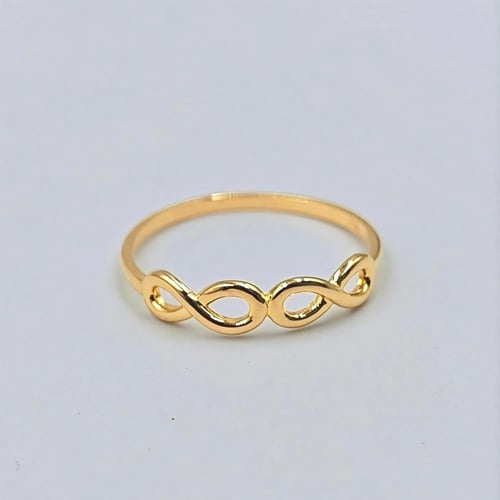 18K Gold Ring - خاتم ذهب عيار 18