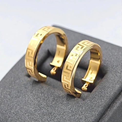 Earring 18K Gold - حلق عيار 18