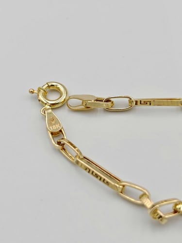 Versace Bracelet 18K Gold - إسوارة فيرزاتشي عيار 1...