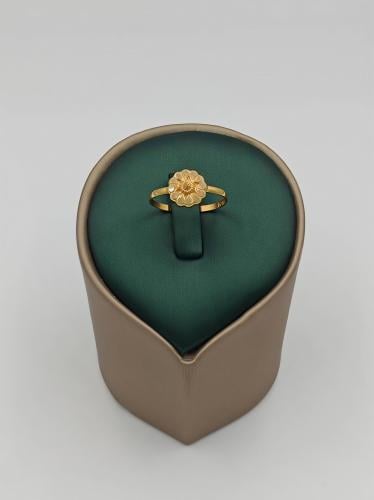 Ring 21k Gold - خاتم وردة عيار 21