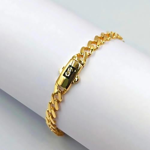 إسوارة موناكو عيار 18 - 18K Monaco Bracelet