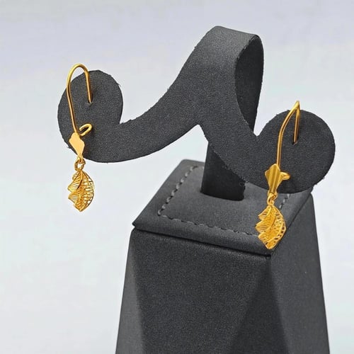 22k Gold Earrings - حلق ذهب عيار 22