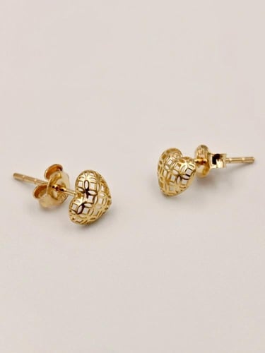Earring 18K Gold - حلق عيار 18