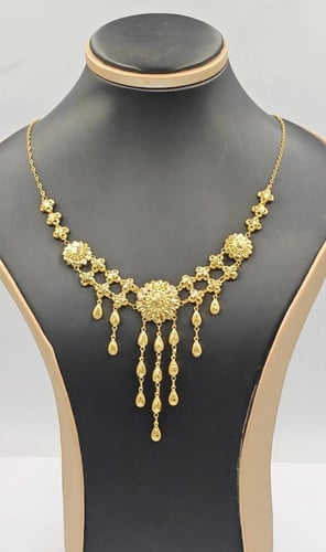 عقد ذهب عيار 21 - Necklace 21k