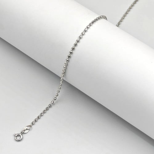 18K white Gold Bracelet - اسوارة ذهب ابيض عيار 18