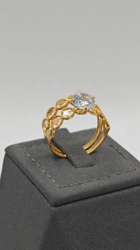 خاتم ذهب عيار - 21K Gold Ring
