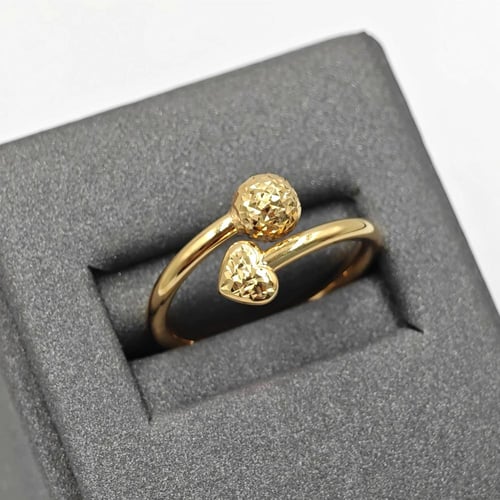 خاتم عيار 18- 18k Gold Ring