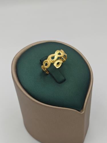 Infinity Ring 18K Gold -خاتم انفينتي عيار