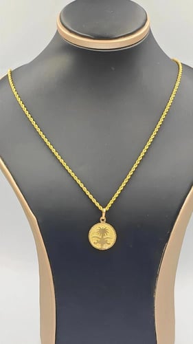 عقد ذهب عيار 21 - Necklace 21k