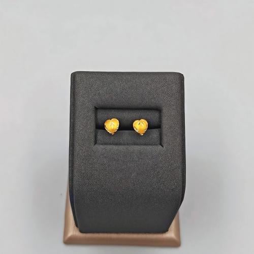 حلق ذهب عيار 21 - 21K Gold Earrings