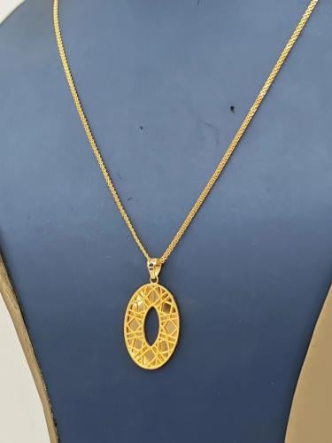 عقد ذهب عيار 21 2222- Necklace 21k