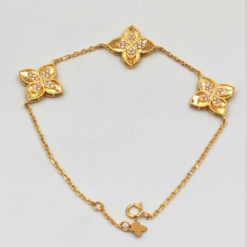21K Gold Bracelet - اسوارة ذهب عيار 21