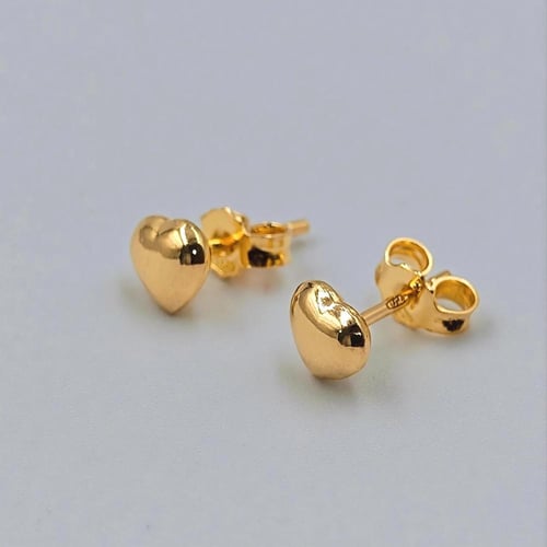 18k Gold Earrings - حلق عيار 18