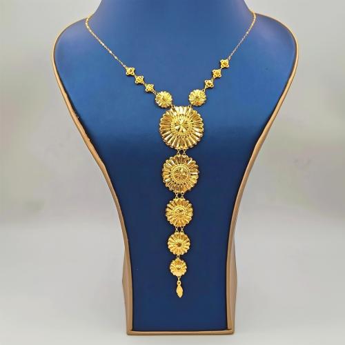 21K Necklace - عقد ذهب كرسي جابر عيار 21